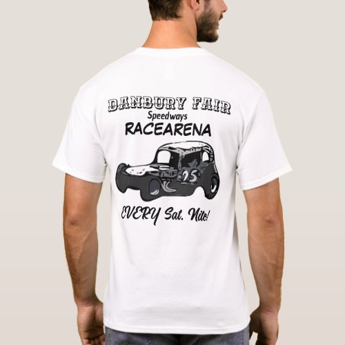 Danbury Fair Speedways Racearena 2_Sided Tee