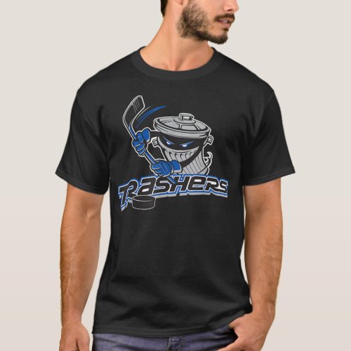 Danbury Trashers Ice Hockey Vintage Essential T Sh T_Shirt