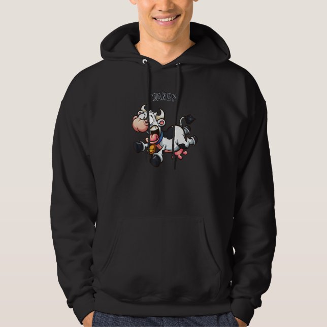 Danby Vermont Crazy Cow Hoodie (Front)