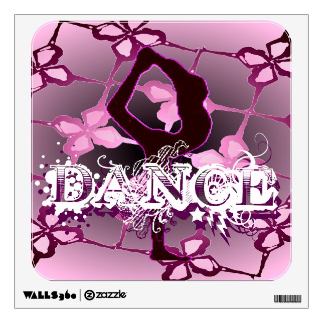 Dance 01 Wall Decal (Front)