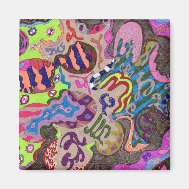 "Dance" Abstract - Customized Magnet (Front)