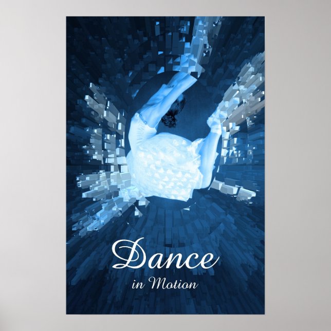 Dance abstract poster (Front)