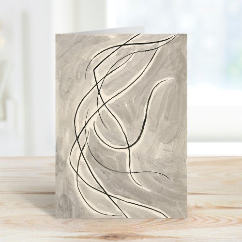 Dance Abstraction  Abraham Walkowitz Card