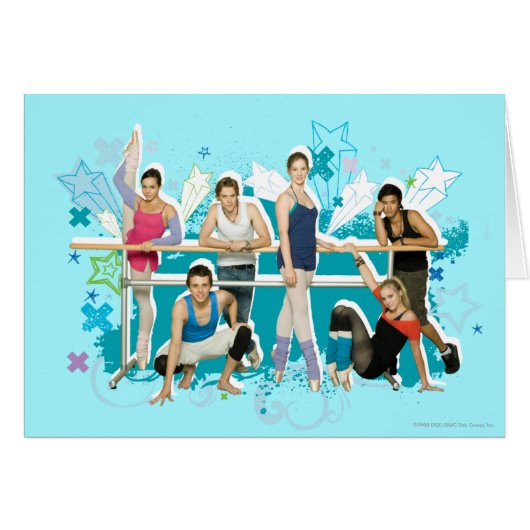 Dance Academy Cast Graphic Cards (Front Horizontal)