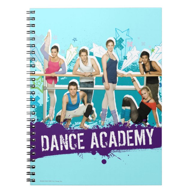 Dance Academy Cast Graphic Notebook (Front)