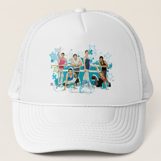 Dance Academy Cast Graphic Trucker Hat (Front)