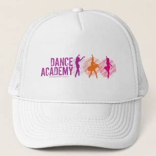 Dance Academy Color Dancers Logo Trucker Hat