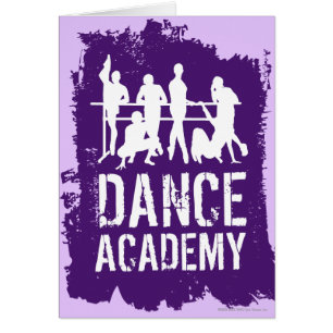 Dance Academy Silhouettes Logo Cards