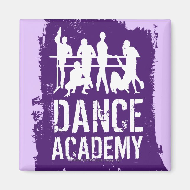 Dance Academy Silhouettes Logo Magnet (Front)