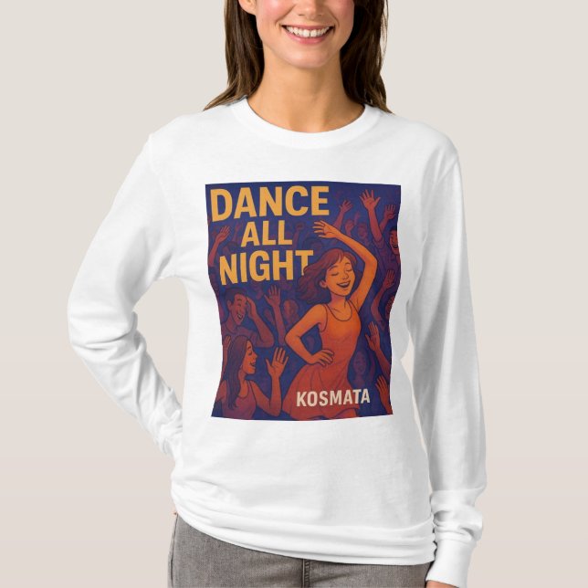 Dance All Night - Long Sleeve Shirt Women (Front)