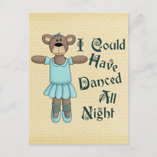 Dance all Night Postcard