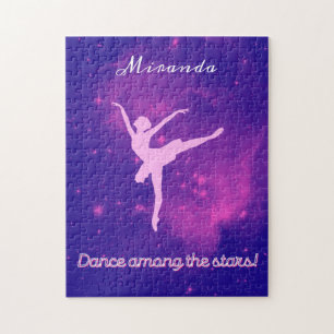 Dance Among The Stars Ballerina Galaxy    Jigsaw Puzzle