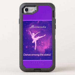 Dance Among The Stars Ballerina Galaxy OtterBox Defender iPhone SE/8/7 Case