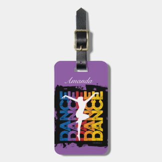 Dance and Letters (Dance) Luggage Tag