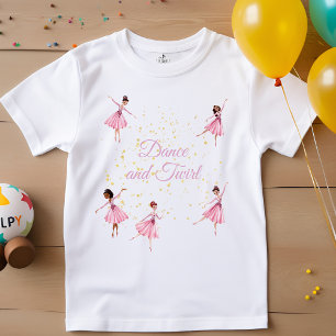 Dance and twirl ballerina  baby T-Shirt