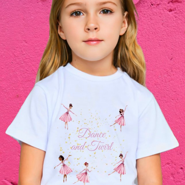 Dance and twirl ballerina  T-Shirt (Creator Uploaded)