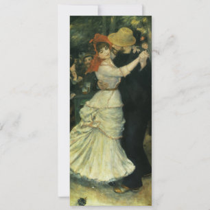 Dance at Bougival by Pierre Renoir, Vintage Art