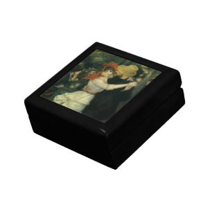 Dance at Bougival by Pierre Renoir, Vintage Art Jewelry Box