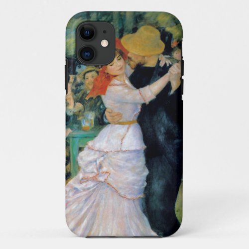 Dance at Bougival by Renoir Fine Art iPhone 11 Case
