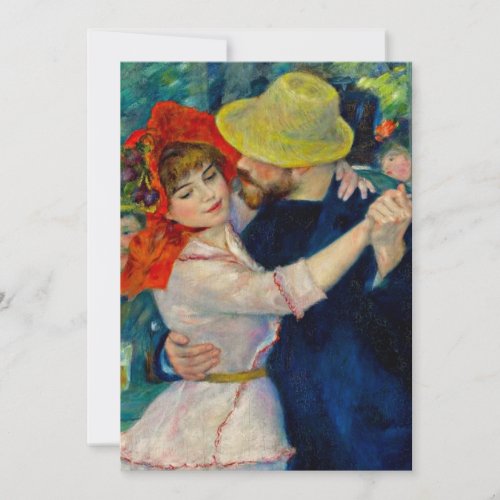 Dance at Bougival Pierre Renoir Announcement