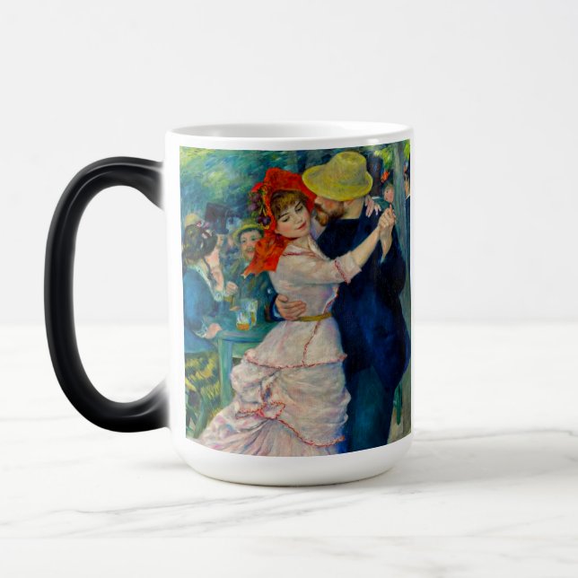 Dance at Bougival Pierre Renoir Color Morph Mug (Left)