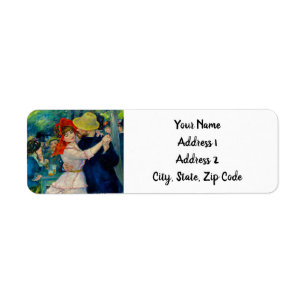 Dance at Bougival Pierre Renoir Label