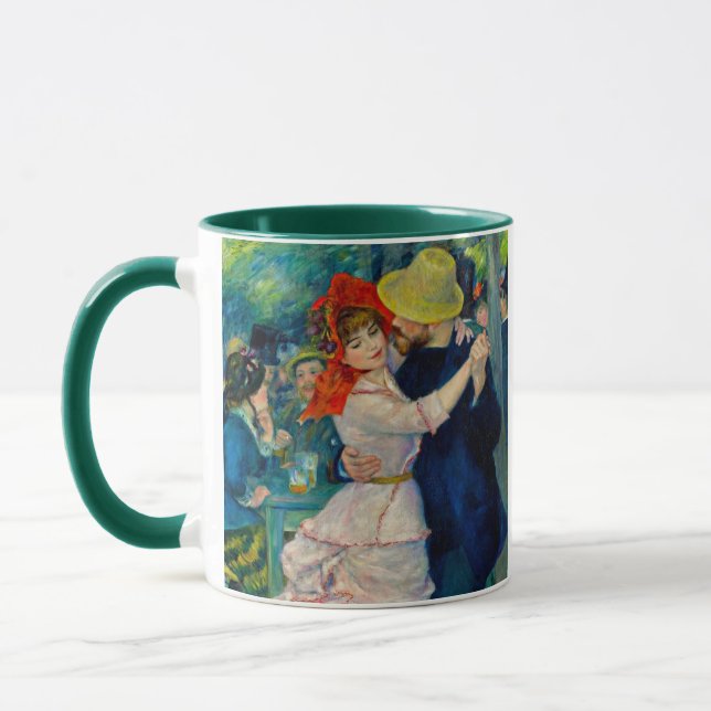 Dance at Bougival Pierre Renoir Mug (Left)