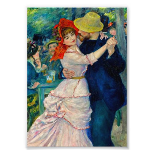 Dance at Bougival Pierre Renoir Photo Print