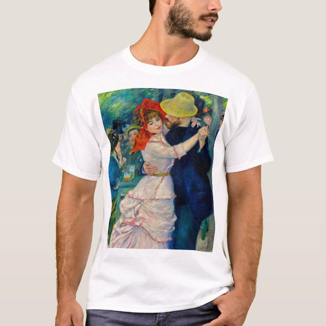 Dance at Bougival Pierre Renoir T-Shirt (Front)