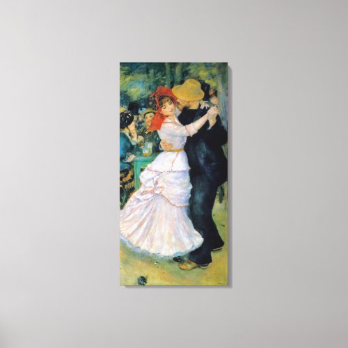 Dance at Bougival Renoir Fine Art Canvas Print