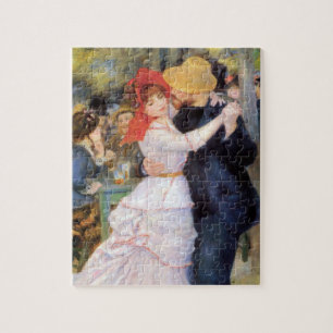Dance at Bougival - Renoir Impressionist Painting Jigsaw Puzzle