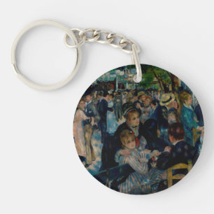 Dance at Le Moulin de la Galette - Auguste Renoir Keychain