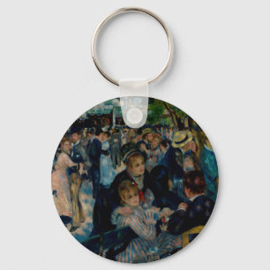 Dance at Le Moulin de la Galette - Auguste Renoir Keychain