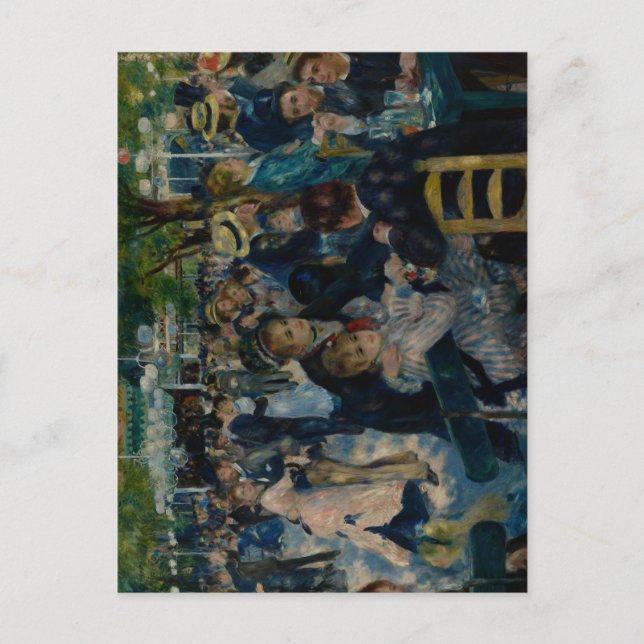 Dance at Le Moulin de la Galette - Auguste Renoir Postcard (Front)