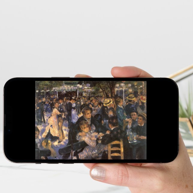 Dance at Le Moulin de la Galette by Pierre Renoir Card (Front Digital)