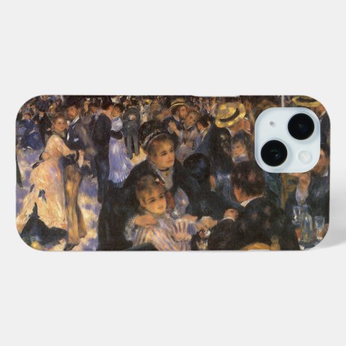 Dance at Le Moulin de la Galette by Pierre Renoir iPhone 15 Case