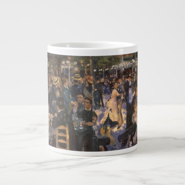 Dance at Le Moulin de la Galette by Pierre Renoir Giant Coffee Mug (Front)