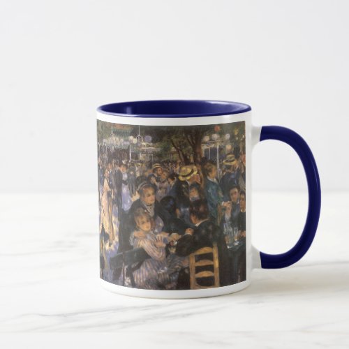 Dance at Le Moulin de la Galette by Pierre Renoir Mug