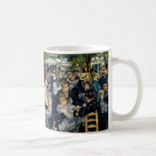 Dance at Le Moulin de la Galette by Renoir Coffee Mug