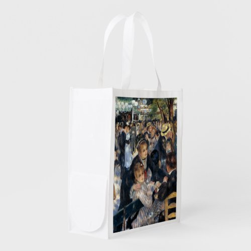 Dance at Le Moulin de la Galette by Renoir Grocery Bag