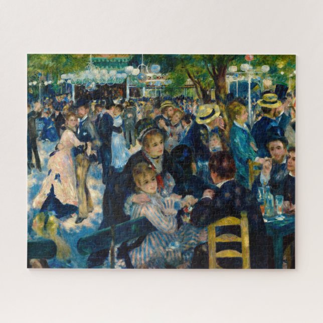 Dance at Le Moulin de la Galette by Renoir Jigsaw Puzzle (Horizontal)