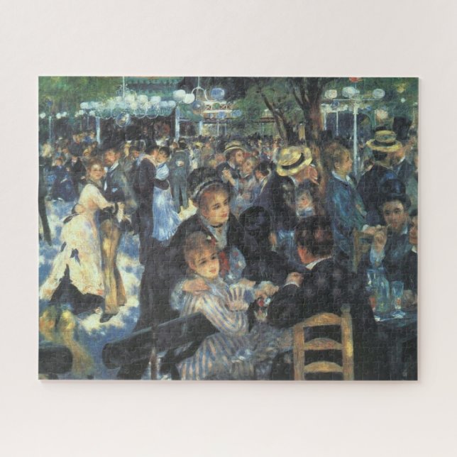 Dance at Le Moulin de la Galette by Renoir Jigsaw Puzzle (Horizontal)
