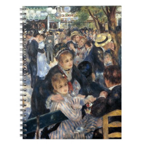 Dance at Le Moulin de la Galette by Renoir Notebook