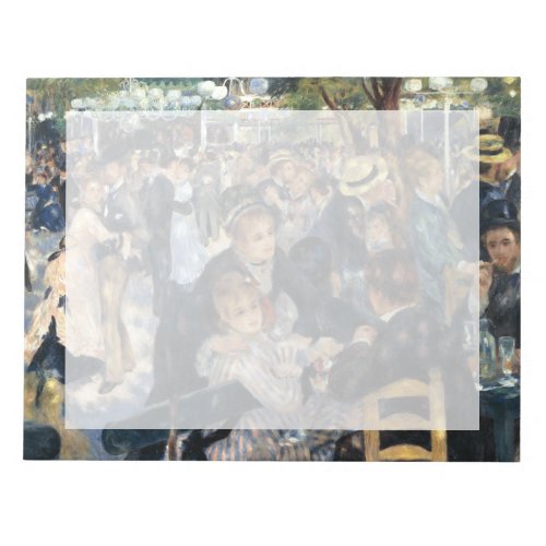 Dance at Le Moulin de la Galette by Renoir Notepad