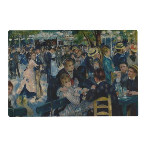 Dance at Le Moulin de la Galette by Renoir Placemat