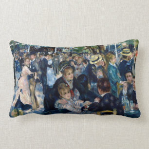 Dance at Le Moulin de la Galette Lumbar Pillow