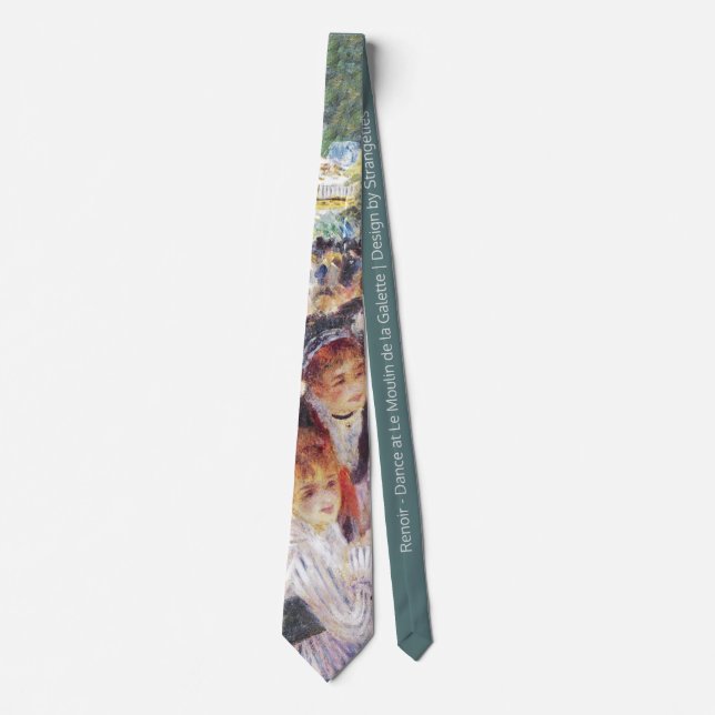 Dance at Le Moulin de la Galette Neck Tie (Front)