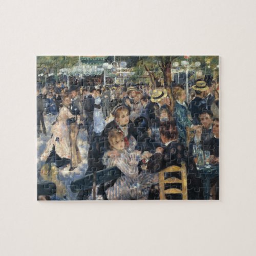 Dance at Le Moulin de la Galette _ Renoir Painting Jigsaw Puzzle