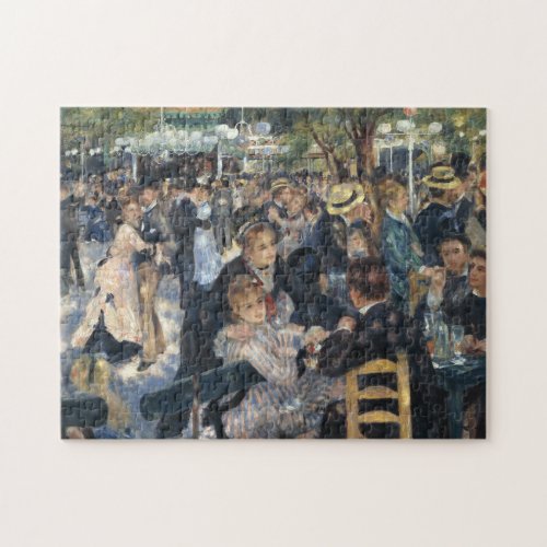 Dance at Le Moulin de la Galette _ Renoir Painting Jigsaw Puzzle