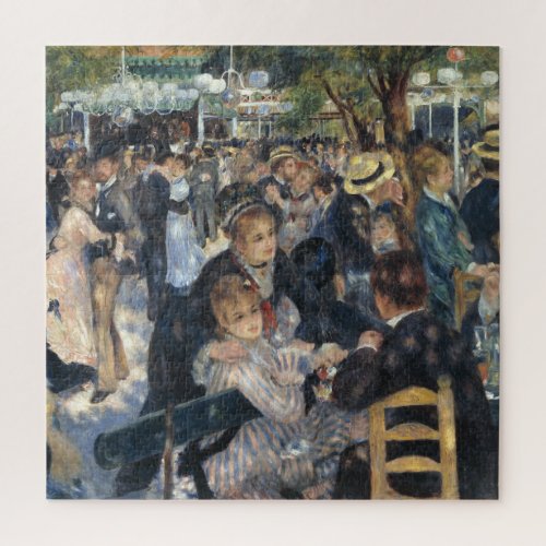 Dance at Le Moulin de la Galette _ Renoir Painting Jigsaw Puzzle